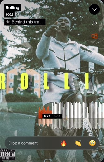 “ROLLING” Out Now On All PLANFORMS🎸🤟🏽🌟 MUSIC VIDEO OUT THIS WEEK ‼️ #fyp #fsj #rolling #outnow #belfast Go run it up 😉🔥 rec & mastered by - @eulogybeats 🎵