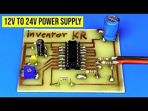 how to convert 12v to 24v , Modify 12V power supply, Altium Develop