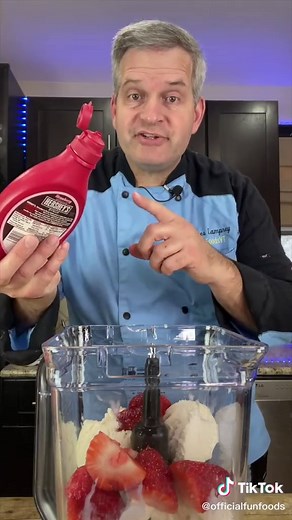 Elmo Milkshake. This strawberry milkshake is so delicious. #elmo #elmomilkshake #milkshake #dessert #funfoods #sesamestreet