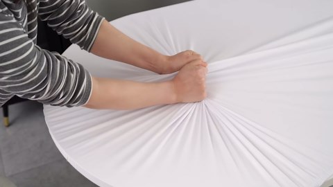 Christmas Red Fitted Table Cloth with Elastic Oval Dining Table Cover 48x68 Inch Kitchen Stretchy Washable Fabric Winter Tablecloth Non Slip Wrinkle Free Cute Moose