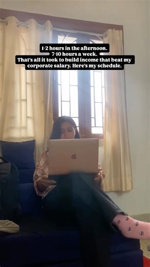 How I built an income that beat my corporate salary! 💸 #corporate #freelancing #businesswoman