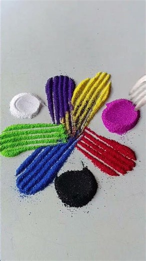 simple Rangoli, satisfying rangoli, Easy rangsatisfying #asmroli, Tricks and tips,ASMR#rangoli