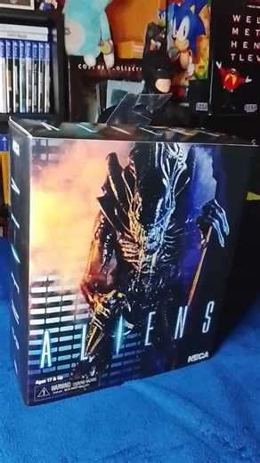 Figurine ALIENS | NECA | Aliens Arcade Game 1990 #neca #alien #retrogaming