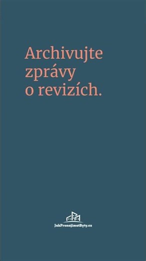 Jak mít pod kontrolou revize a povinnosti v pronajatém bytě