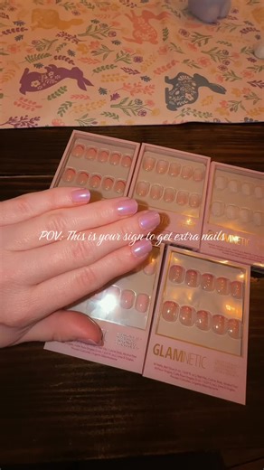 The super shorts are perfect for those of us that don't like our nails super long #glamneticsupershorts #pressonnails