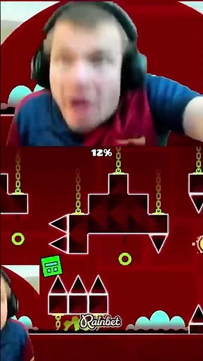 Clutterfunk completely destroyed Jynxzi 😭 #jynxzi #geometrydash #clipfarming #gd #funny