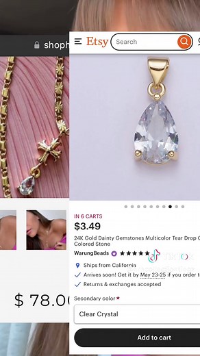 HRH Collection Exposed: Romance Babe Necklace & Tear Dagger Earrings 💎✨