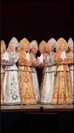 Amazing Russian Floating Folk Dance Beryozka (Ghost Walk )