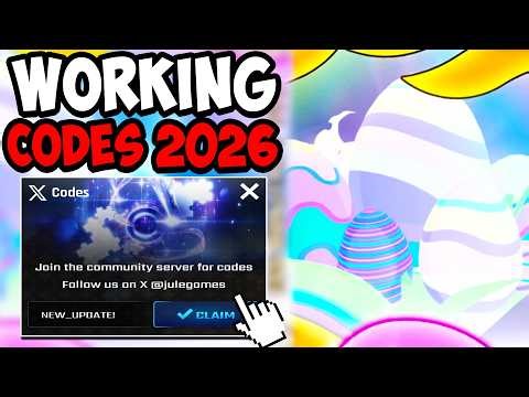 *GEN 7 UPDATE* ALL WORKING CODES FOR JULE'S RNG IN 2026! ROBLOX JULES RNG CODES