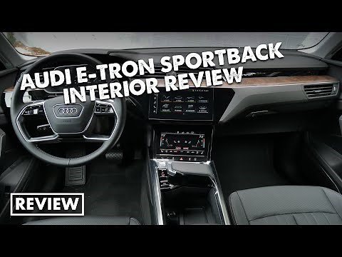 Audi e-Tron Sportback Interior Review