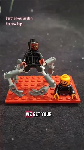 Darth Maul's new legs #legostarwars