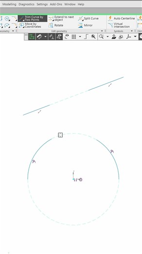 Parametric Sketch in KOMPAS-3D CAD System #cad #3dmodeling #kompas3d #freetrial #3ddesign #sketching