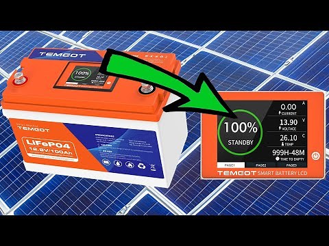 Temgot 12V 100AH LifePO4 Battery Test