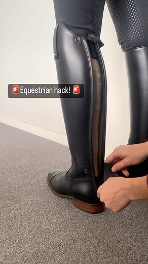 My Riding Boots on Instagram: "Does your zipper ever get stuck? It might just be the problem that your sock or breeches are blocking the way! By simply placing a finger behind the zipper, it gets much easier pulling it up. Tag a friend that needs this hack!  #myridingboots #denirobootco #barnhack #equestrianhack #stablelife #barnlife #equestrianathlete #equestrians #equestrainlife #equine #mrb #lifehacks #lifehack #easypeasylemonsqueezy #viral"