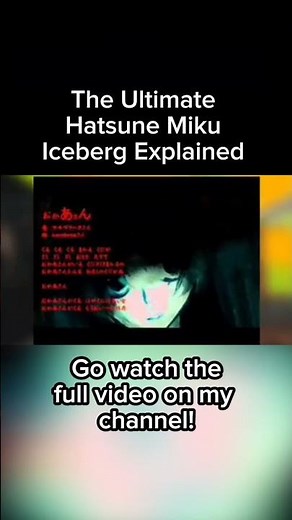Okaasan - Hatsune Miku Iceberg explained