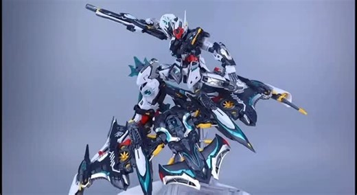 gunplabuilders121 on Instagram: "IN ERA+ × RMD Thunderbolt Mobulidae “DEVIL FISH” by REAL MINUTIA DESIGNS A Chinese original mecha model kit featuring a bold silhouette and aggressive mechanical detailing. The design takes inspiration from marine forms, blending sharp armor lines with a heavy industrial feel. Another impressive release from the Chinese original model kit scene. Available now.✨✨ cooldragon.uk #actionfigures #customized #chinesemodelkit #inera"