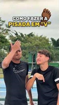 COMO FAZER A PISADA EM V #futsal #fut #tutorial #soccer