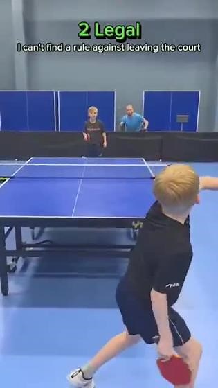 Can You Spot the Illegal Table Tennis Shot?