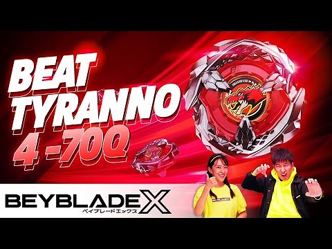 BEYBLADE X | Meet the All-New BEAT TYRANNO 4-70Q!!