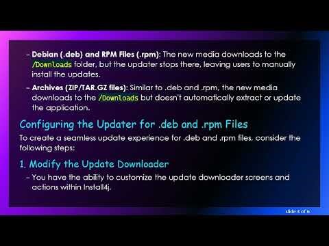 Achieving a Seamless Update Experience with Install4j for All Media Types