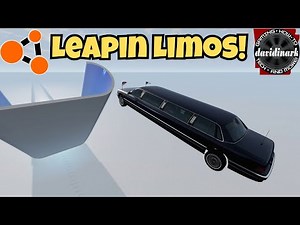 BeamNG Drive - Limo Ski Jumping BeamNG Drive Map Mod
