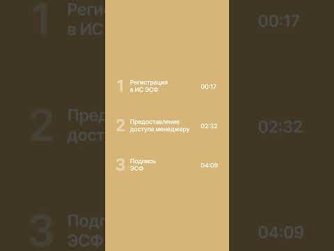 Регистрация, авторизация, подписание ЭСФ в моб приложении ИС ЭСФ