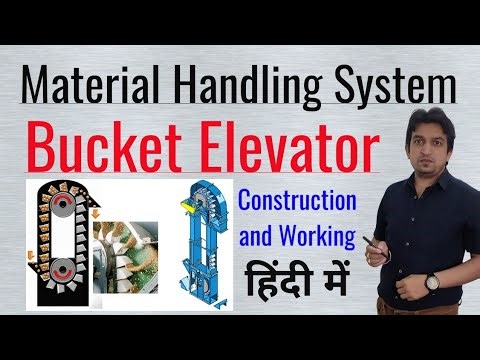 Bucket elevator, bucket elevator in hindi, bucket elevator in material handling system