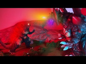 Godzilla VS Destroyah REQUIEIM (PART 2) Epic Stop Motion Battle THE HESIEI SAGA