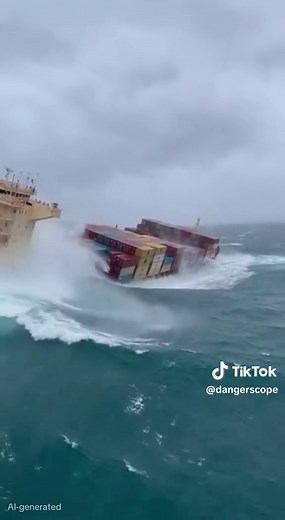 Real Cargo Ship Capsizing Footage: Sea Accident Insights