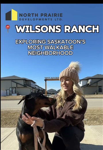 POV: you can walk to everything you need 🛍️☕️🌿 Back exploring Wilsons Ranch and this is definitely one of the most walkable neighbourhoods in Saskatoon. Have you checked it out yet? 👀 🔗 Link in bio for more. #yxerealestate #saskatoonrealestate #brighton #saskatoon #wilsonsranch