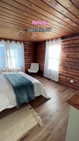 The Oasis Cabin on TikTok