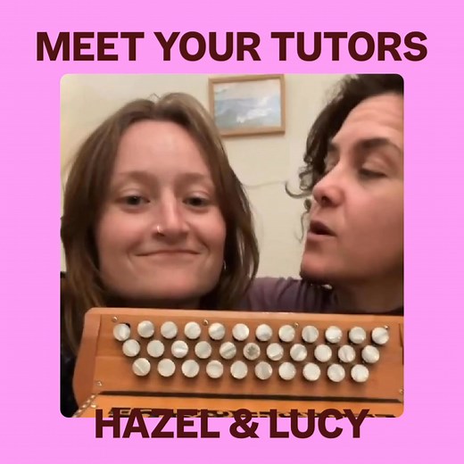 **NEW** MAGIC OF THE MELODEON A brand new course for players who want to explore, experiment and feel inspired. Step into the vibrant world of folk music with tutors Hazel Askew and Lucy Huzzard, two remarkable musicians who bring a wealth of experience and a real love for the melodeon. Whether you are picking up new skills or looking to deepen your style, this course invites you to immerse yourself in rhythm, repertoire and creative expression. Across the weekend you will: • Explore traditional