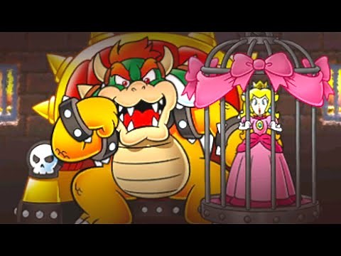 Super Mario 3D Land Ending! Mario Saving Princess Peach? (World 8 - 100% Playthrough)