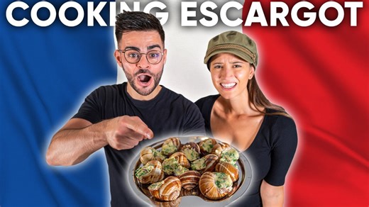 I Tried Eating SNAILS in FRANCE ft. FastGoodCuisine