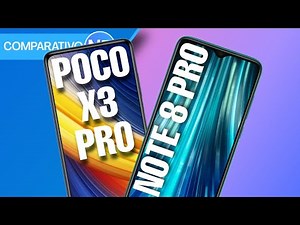 Xiaomi POCO X3 PRO VS Xiaomi Redmi note 8 PRO | Comparativo