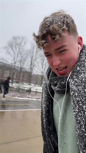 walking through this snowstorm likeeeee | snow storm