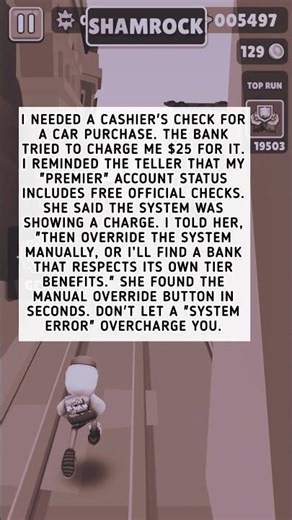 How to Stop the Bank From Charging for an "Official Check" ✍️