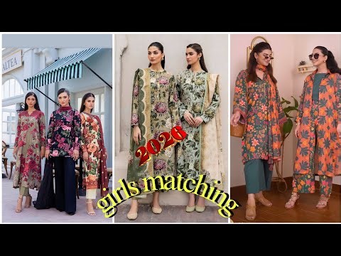 Girls Matching Outfits Ideas 2026 | Best Friends Fashion#fashionforgirls