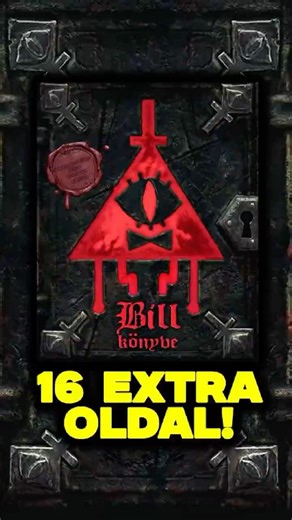 16 extra oldal BILL KÖNYVÉBEN!