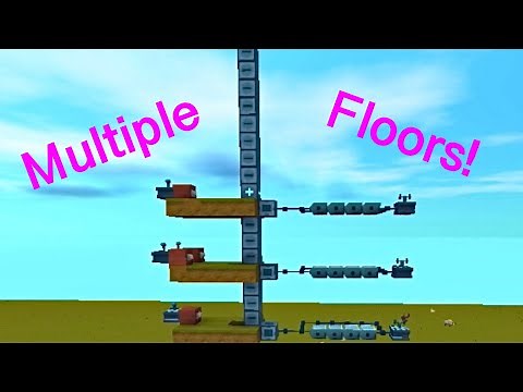 How To Make Multi-Floored Elevator In MiniWorld