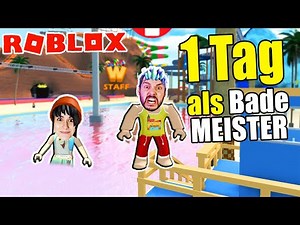 1 TAG KAAN ALS BADEMEISTER & DANIA ALS NERVIGER BADEGAST! Kaans geheime Rutsche! Roblox Deutsch