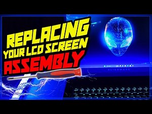 LCD Screen Assembly Replacement | Alienware m16 R1