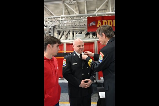 Shawn Ainsworth & Jeff Gateley Promotional Ceremony February 5, 2026 | Town of Addison Fire Department