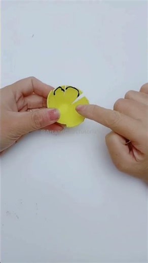 Easy Upcycled Craft: DIY Flowers from Egg Trays! #shorts