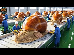 How Millions of Snails Are Raised and Processed – Inside Europe’s Luxury Escargot Farming Industry