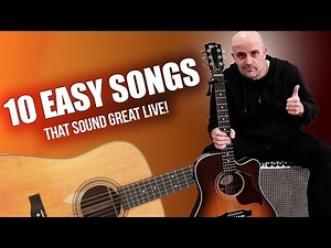 10 Easy Songs for Your Solo Acoustic Gig (They’re Cool Too)