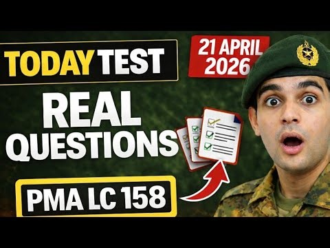 21 Apr 2026 | PMA Long Course 158 Today’s Test Experience | Academic & Intelligence #pmalc158