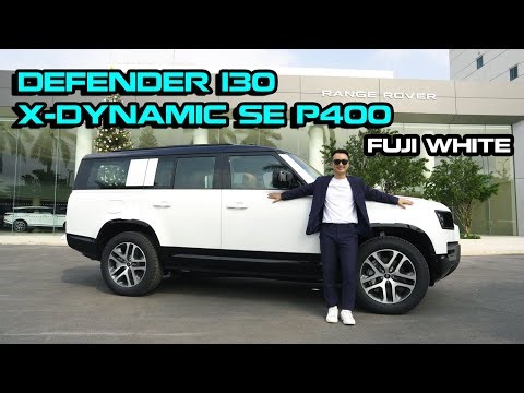 Chi tiết Defender 130 X-Dynamic SE P400 Model 2025 Fuji White | Trần Ngọc Đăng | Land Rover Việt Nam