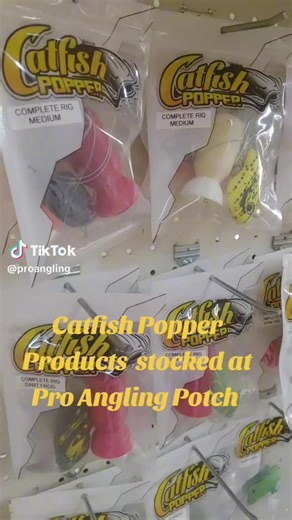 Pro Angling Potch fully sticked with Catfish Popper Products #Proanglingpotch #popping #fishing #fun #prop #bigcatfish #papgooiofniks #baber #catfish