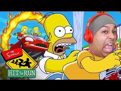 GTA BUT NOT REALLY CAUSE IT'S THE SIMPSONS! [THE SIMPSONS: HIT AND RUN]